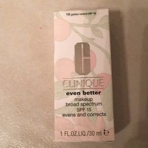 Clinique even better foundation, Golden neutral